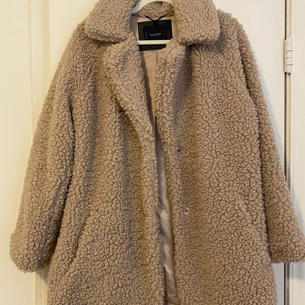 LUCKY BRAND SHERPA COAT